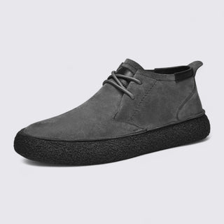 Mid-top Lace-up Chukka Boots for Men