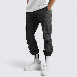 Relaxed straight-leg Cargo Trousers for Men