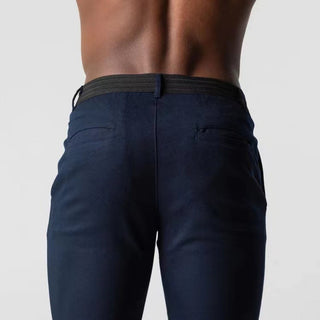 Tapered Mid-rise Trousers for Men