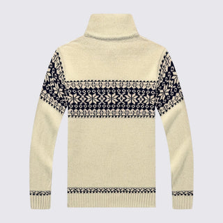 Zip Stand-Collar Cardigan for Men